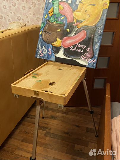 Мольберт этюдник, на ножках