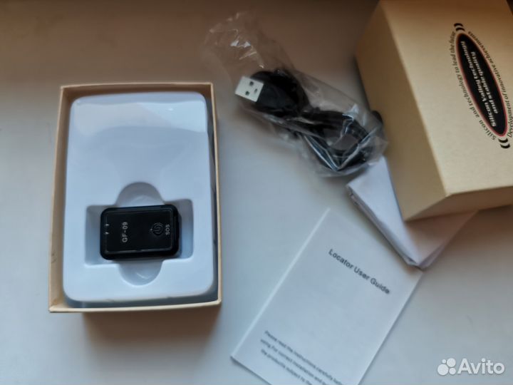 GPS трекер GF-09 с мобильным приложением SOS