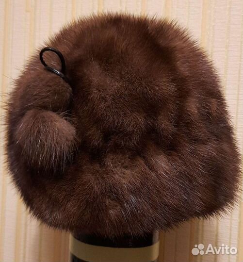 Шапка норковая женская