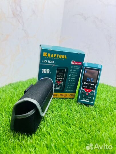 Лазерный дальномер Kraftool LD-100