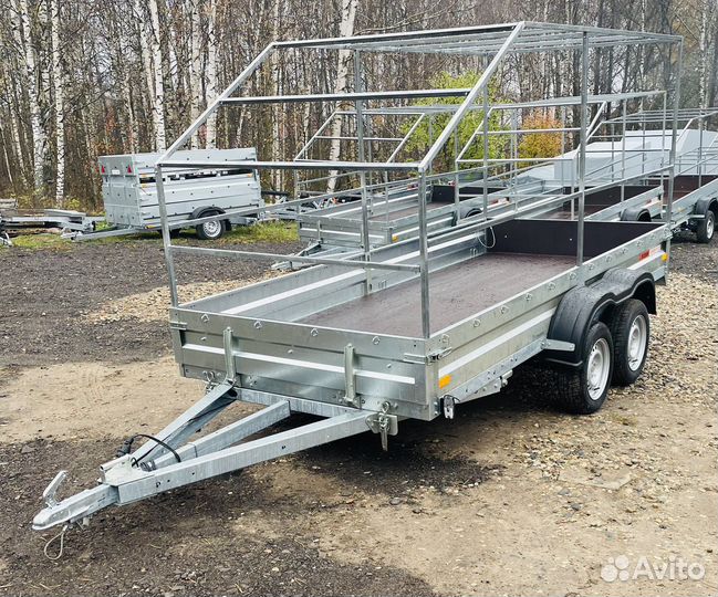 Прицеп двухосный 3,6*1,5*0,3 в Иваново