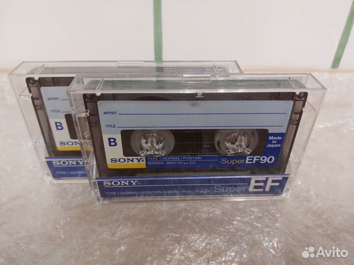 Аудиокассеты sony