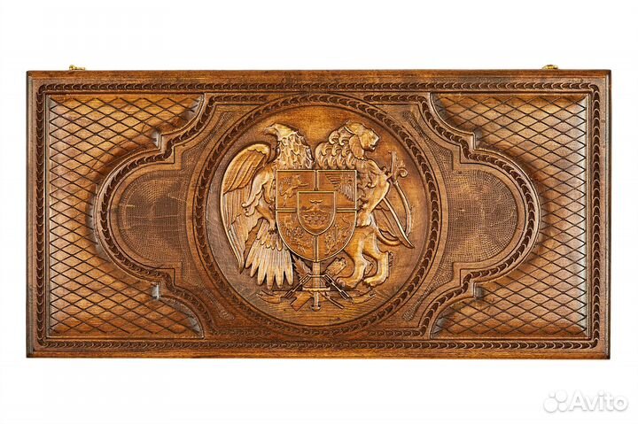 Нарды+шашки резные mkhitaryan