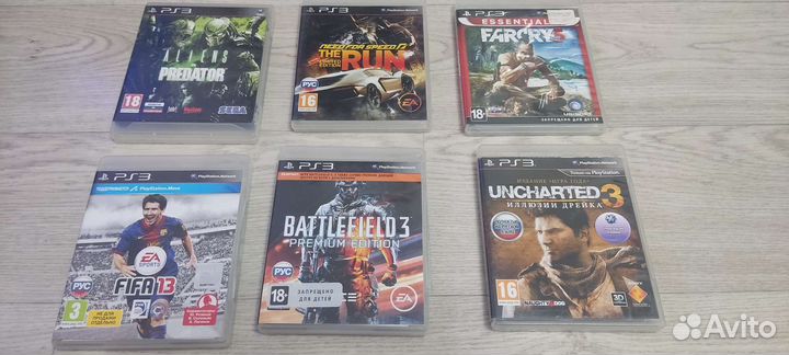 Игры на Sony PS3/PS2