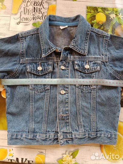 Куртка джинсовая р.92