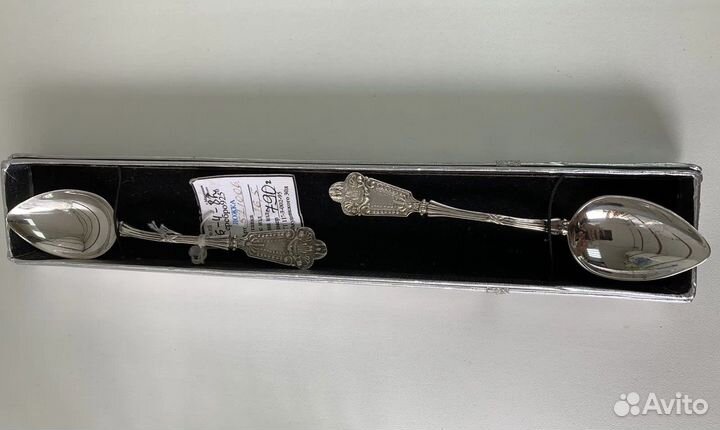 Чайные ложки серебро