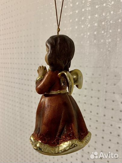 Статуэтка ангел с колокольчиком