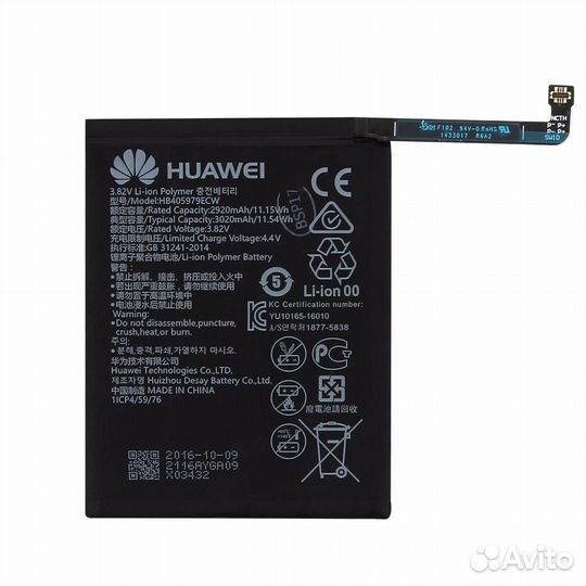 Замена аккумулятора Huawei Nova 3