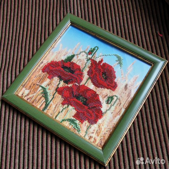 Картины из бисера