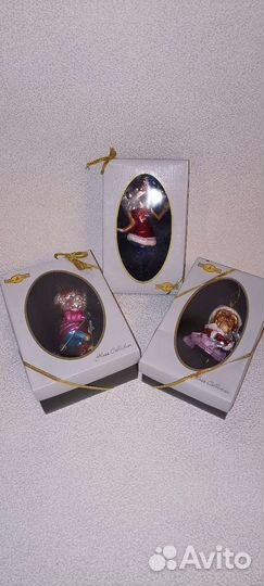 Елочные украшения из стекла