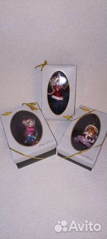 Елочные украшения из стекла