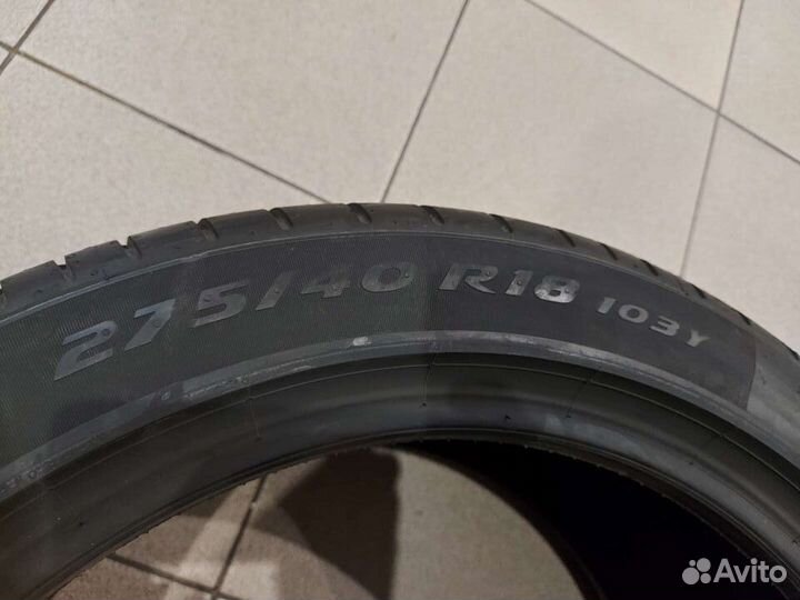 Pirelli P Zero 275/40 R18 и 245/45 R18