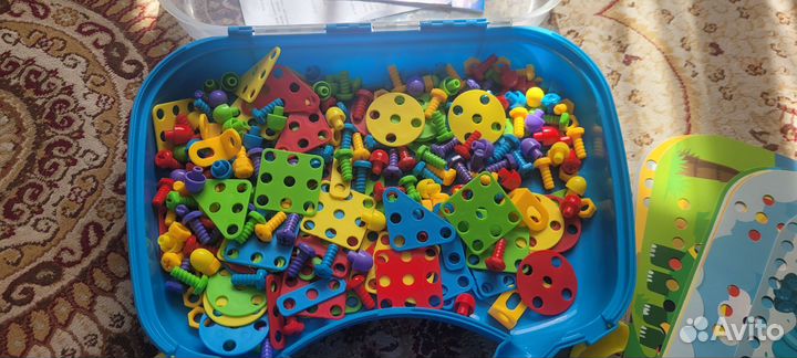 Конструктор мозаика с шуруповертом