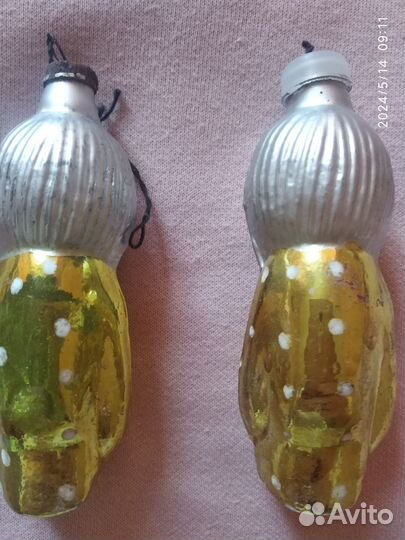 Елочные игрушки СССР