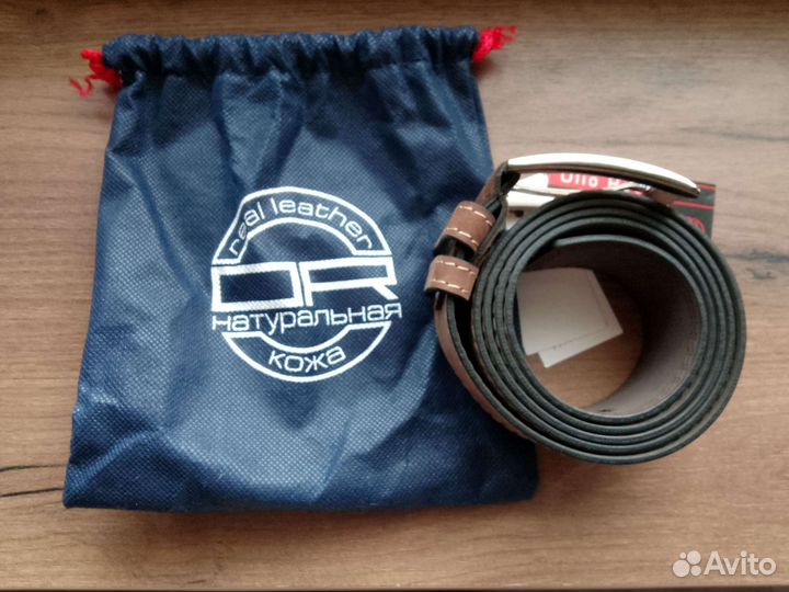 Ремень кожаный
