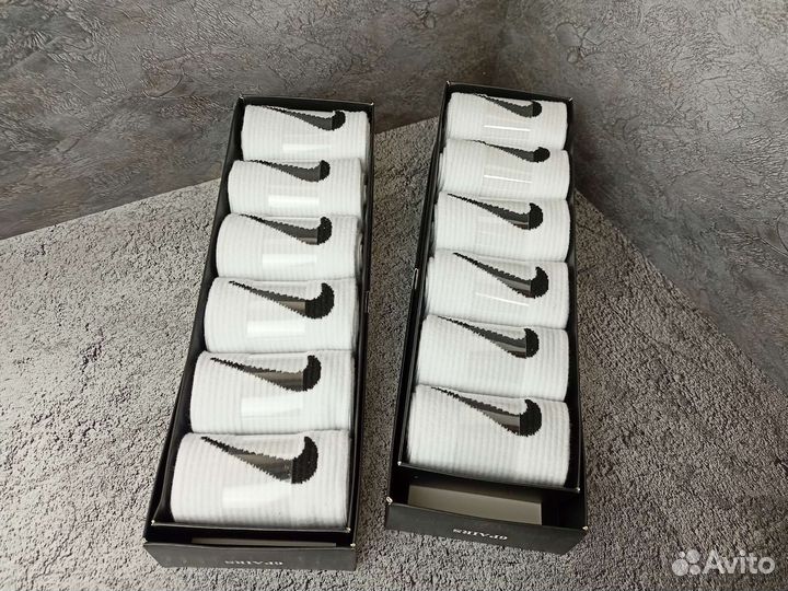 Носки nike в коробке white