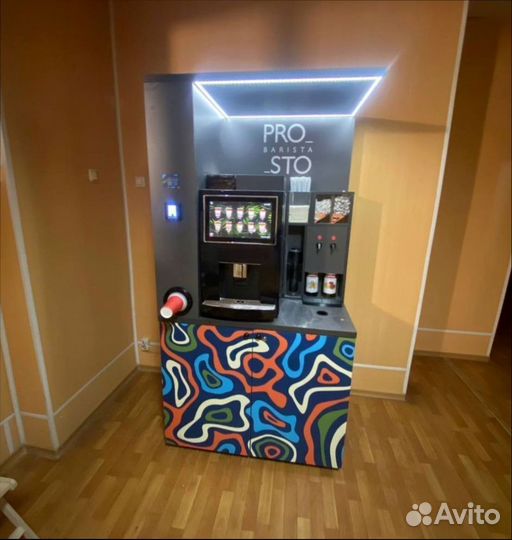 Вендинговый аппарат с кофе от производителя