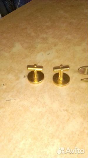 Винтажные запонки, СССР,60-е