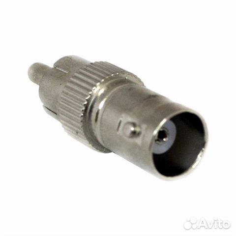 Переходник RCA тюльпан штекер на BNC гнездо