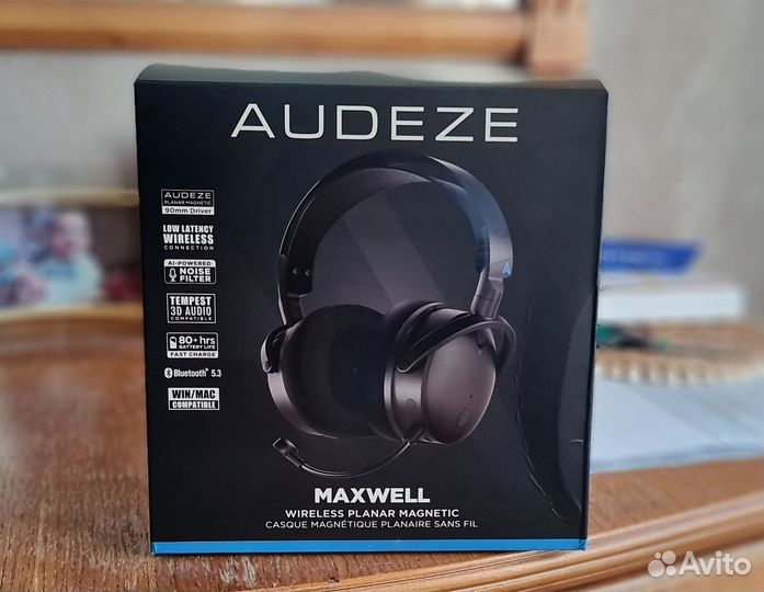 Беспроводные наушники Audeze Maxwell