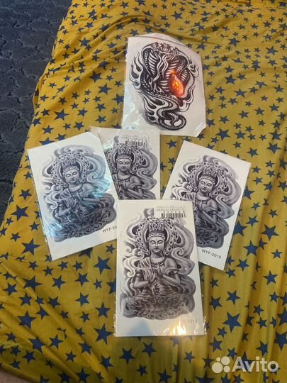 Переводные Временные татуировки