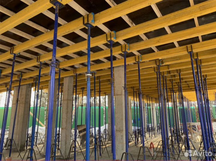 Стойка телескопическая 3.7 м (+унивилка тренога)