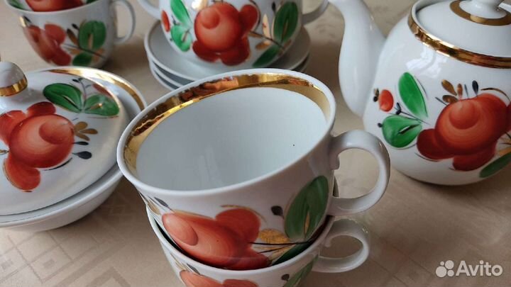 Сервиз чайный Барановка 80-е годы Барановский фарф