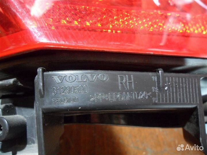 Фонарь задний (стоп сигнал) правый Volvo V40 MV