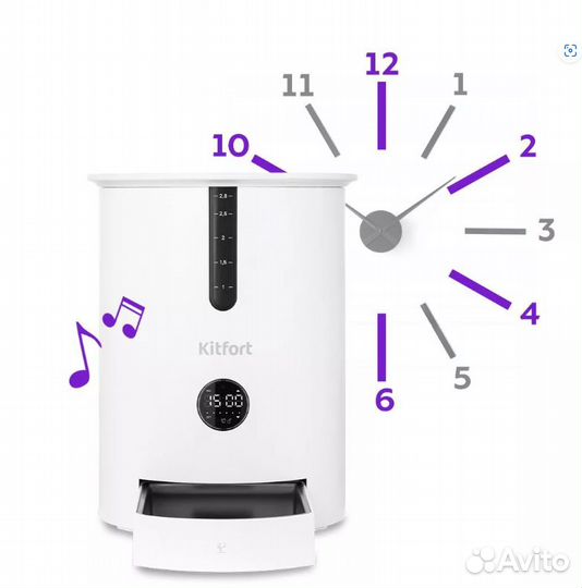 Умная кормушка для животных Kitfort кт-2080