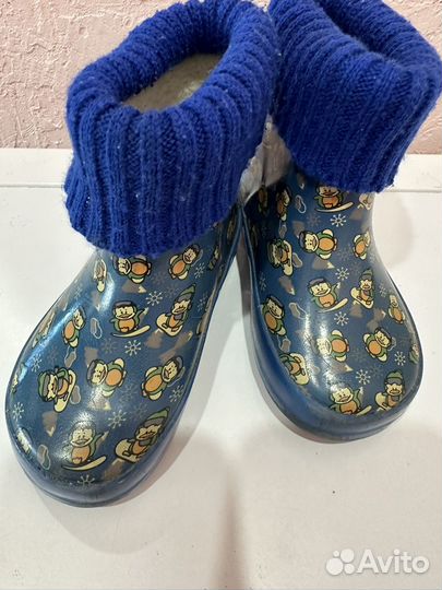 Резиновые сапожки