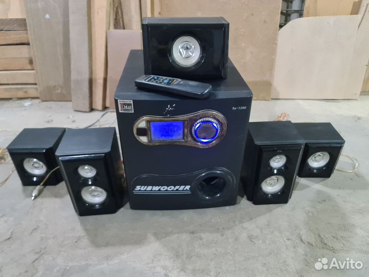 Акустические колонки 5.1, 2.1, ac3