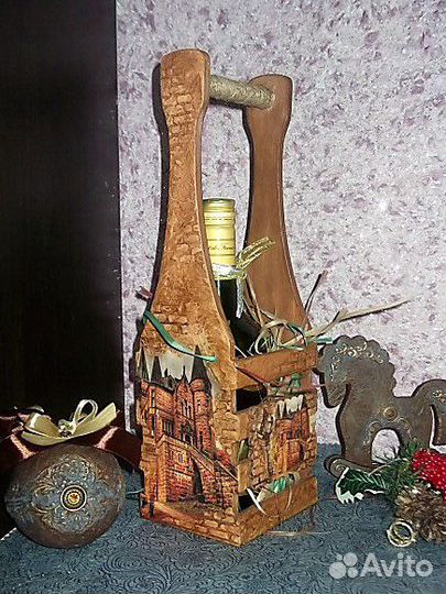 Бутылочница/подарок ручной работы