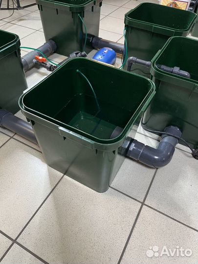 Гидропонная система rdwc HydroPot 5-1