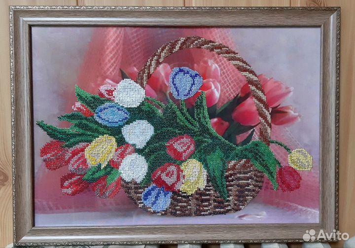 Картина бисером, мозаика