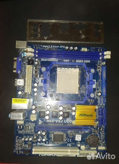 Материнская плата ASRok AM3 n68-vs3 (сборка)