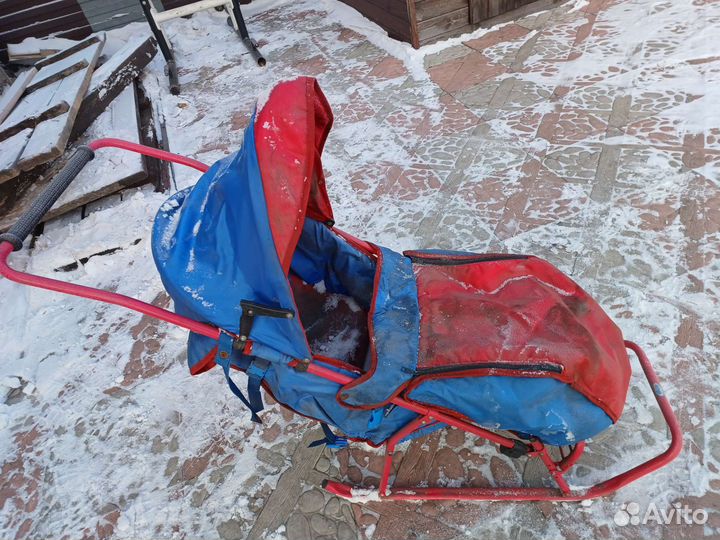Продам детские сани