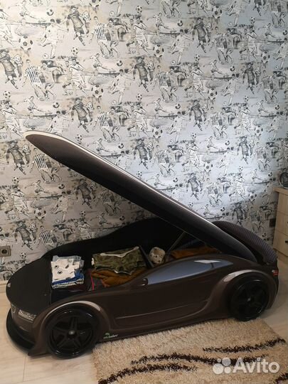 Кровать машина детская.бмв