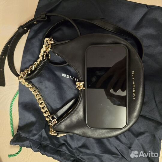 Сумка tommy hilfiger натуральная кожа