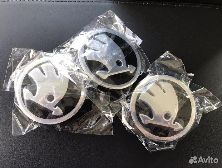 Колпачки/ заглушки для дисков поштучно Шкода Skoda