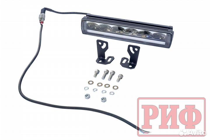 Фара балка светодиодная риф 306 мм 72W LED с дхо