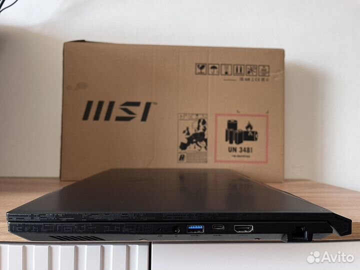 Игровой MSI Katana, RTX3050, i5, 17 дюймов