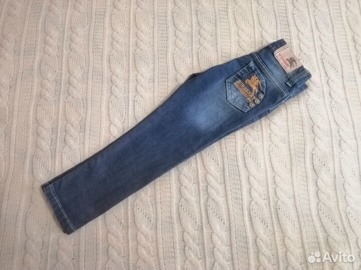 Джинсы для девочки 98