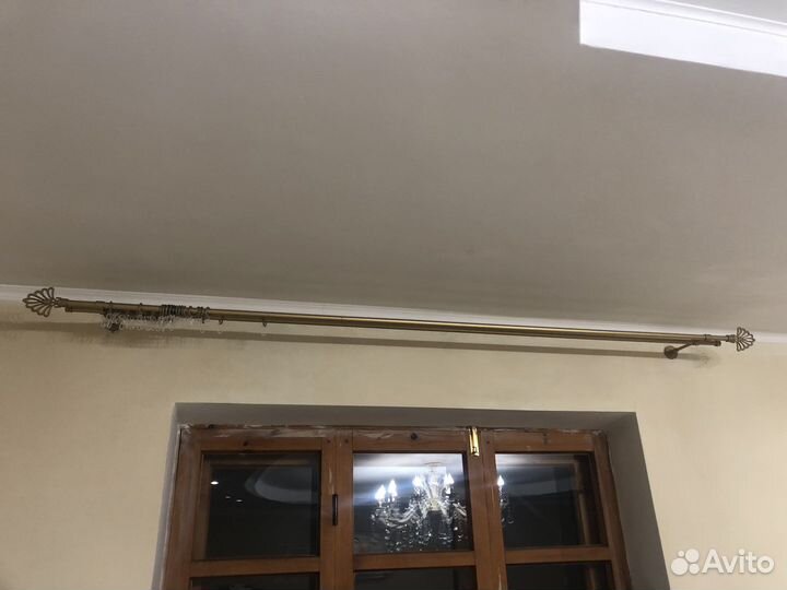 Карнизы для штор двухрядный металлический