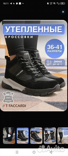 Кроссовки T.taccardi