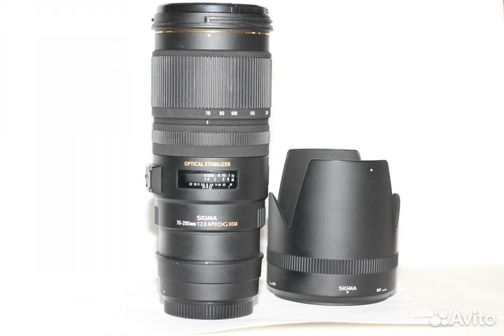 Sigma 70-200 mm 1:2.8 APO DG HSM Canon