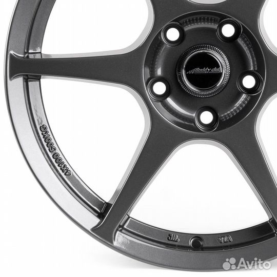 Диски Rays 6051-SL043 17 5x114.3 графит Kia Toyota