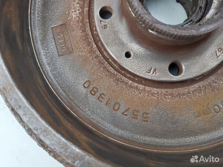 Барабан тормозной Fiat Punto 3 Opel Corsa D