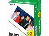 Fuji Instax wide кассеты 20 фото