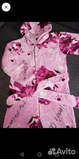 Халат на девочку