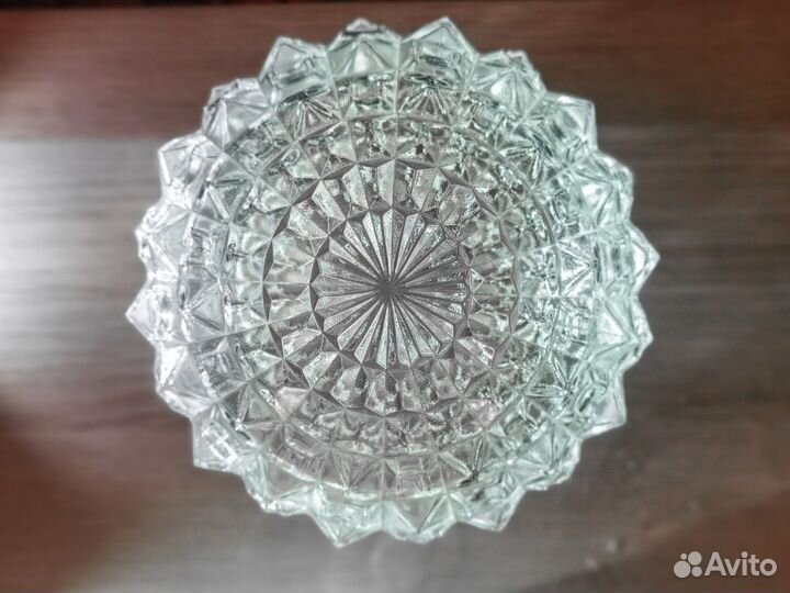 Круглые хрустальные плафоны СССР